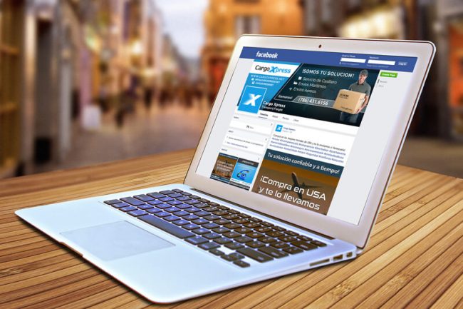 cargo-xpress-facebook web designers miami facebook marketing online shop design