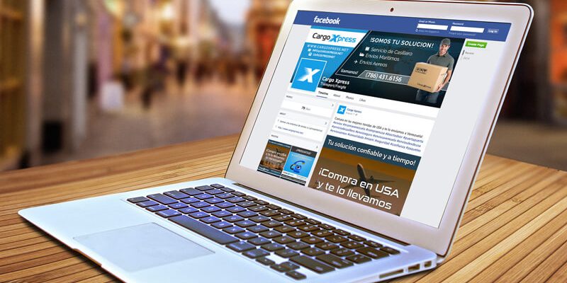 cargo-xpress-facebook web designers miami facebook marketing online shop design