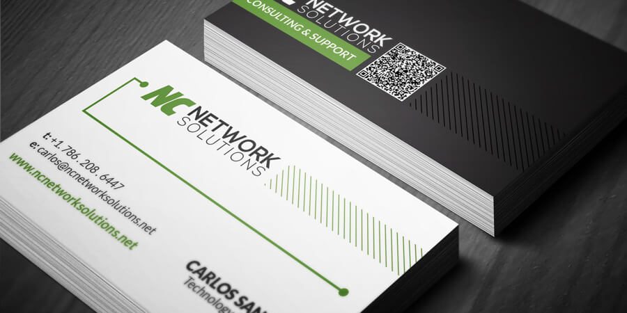 business card samples graphic design miami