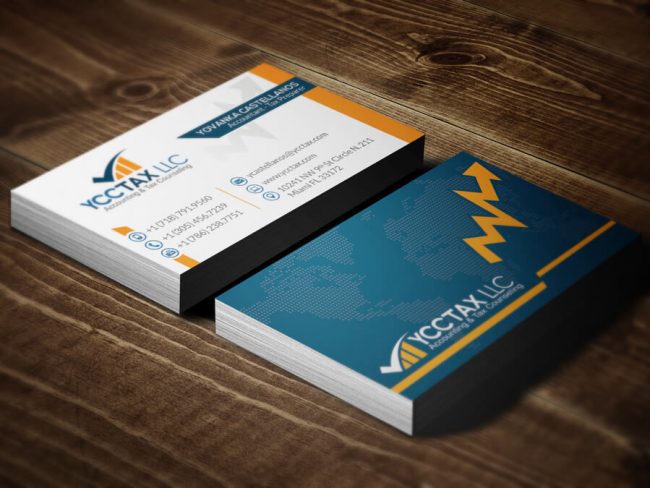 business card samples graphic design miami