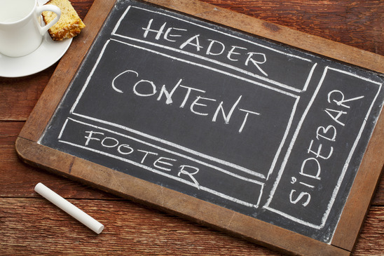 website layout design