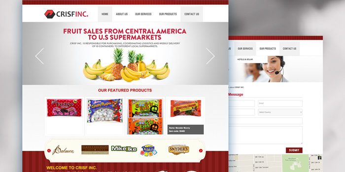 Crisf Web Design by Web Miami