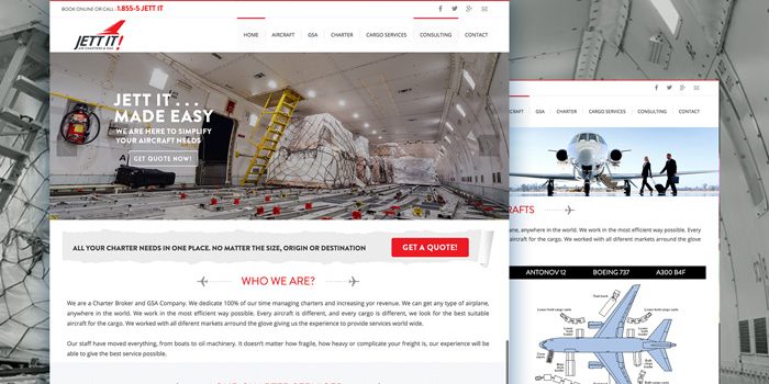 Jett it Web Design by Web Miami