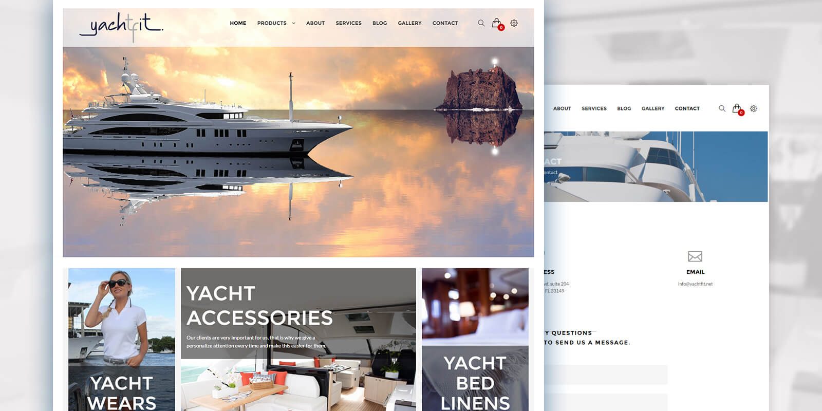 Yachtfit Ecommerce