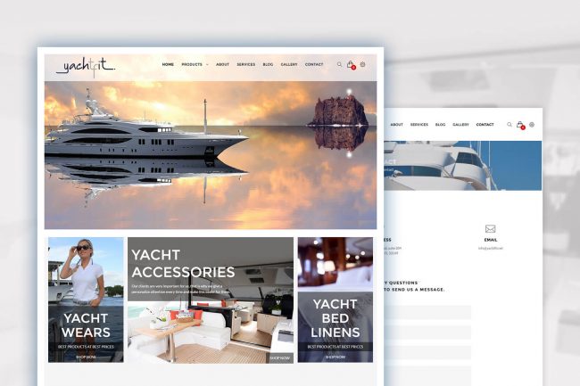 Yachtfit Ecommerce