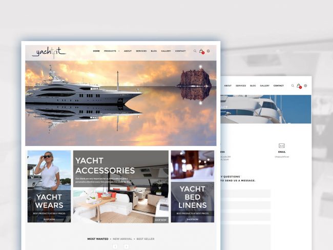 Yachtfit Ecommerce