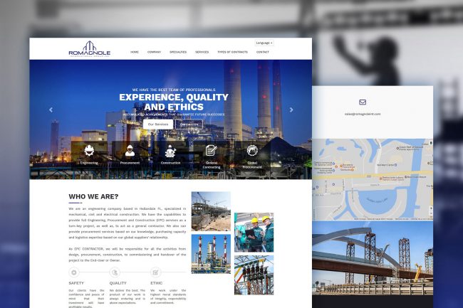 Web Design for Romagnole