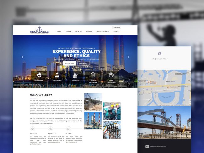 Web Design for Romagnole