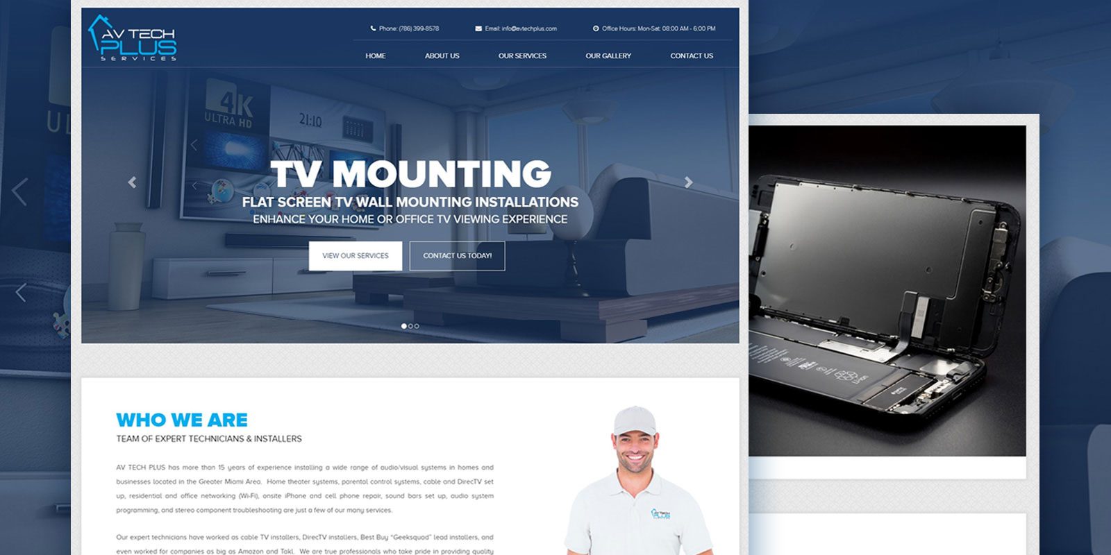AV TECH PLUSE WEB DESIGN